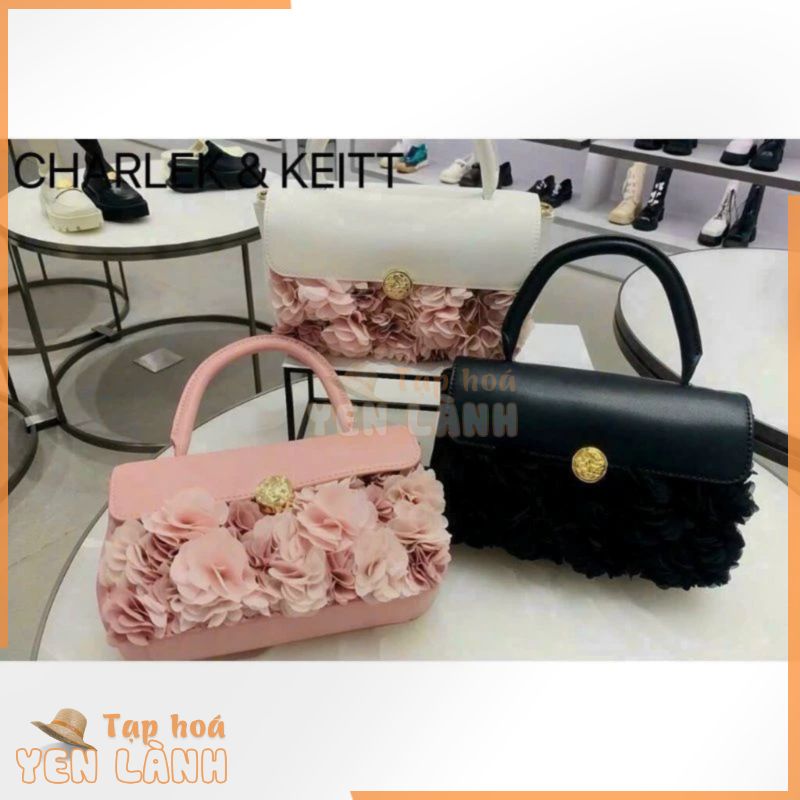 TÚI XÁCH NỮ CHARLES & KEITH FLOWER SIZE 20