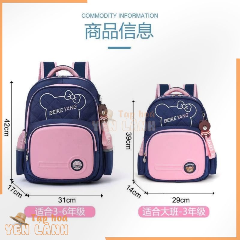 Balo Cho Bé Balo Cho Bé Balo Cho Bé Học Sinh Tiểu Học Schoolbag Nữ Học Sinh Phiên Bản Hàn Quốc 1-3-6 Lớp Nam Nữ Thích Hợp Nước Rep