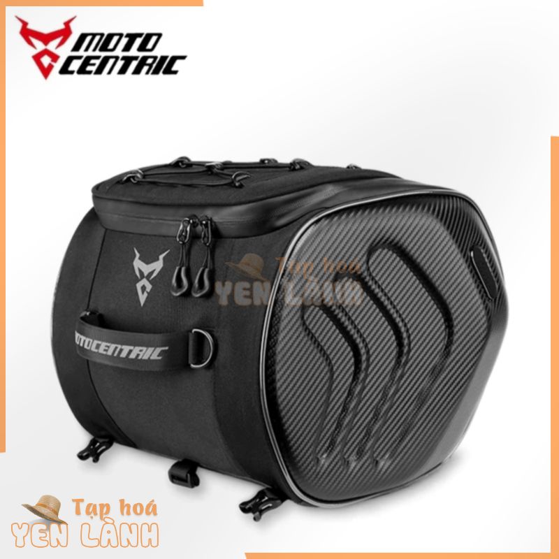 Motocentric Chống Thấm Nước Xe Máy Ghế Sau Túi 20L Xe Máy Lưu Diễn Phản Quang Đuôi Túi Ghế Sau Moto Đi Yên Xe Túi