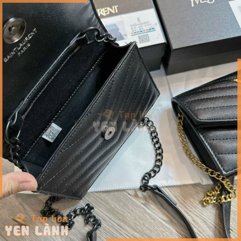 Túi YSL bì thư , size 20 1 bảng dây xích đeo chéo ( fullbox nguyên sell)❤️❤️❤️