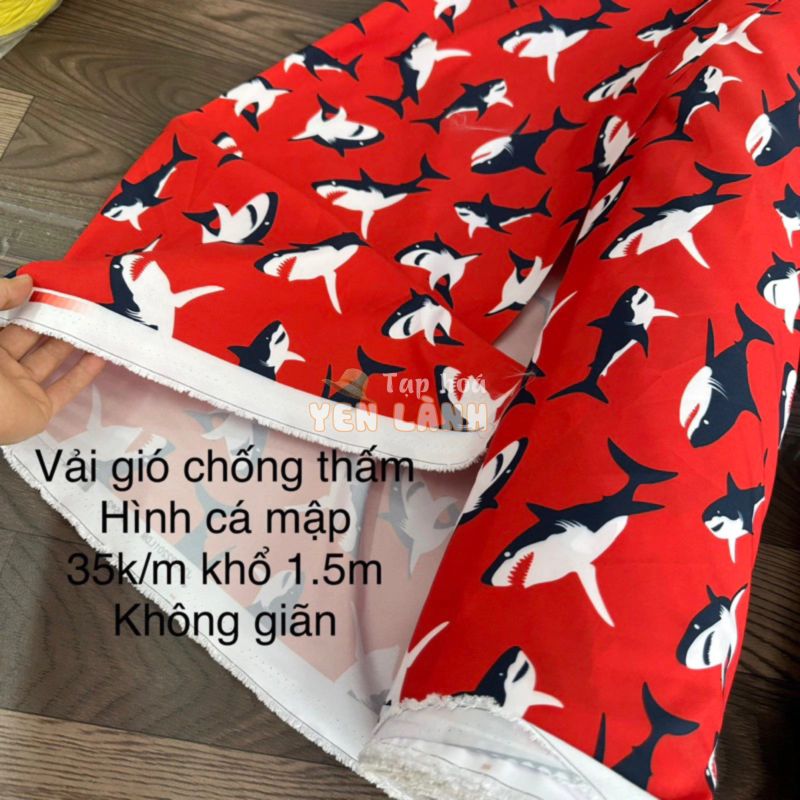 Vải Gió chống thấm , May ga chống thấm- thảm lều bạt-vỏ máy giặt-vải Lót gió – lót gió may áo gió -lót áo vest