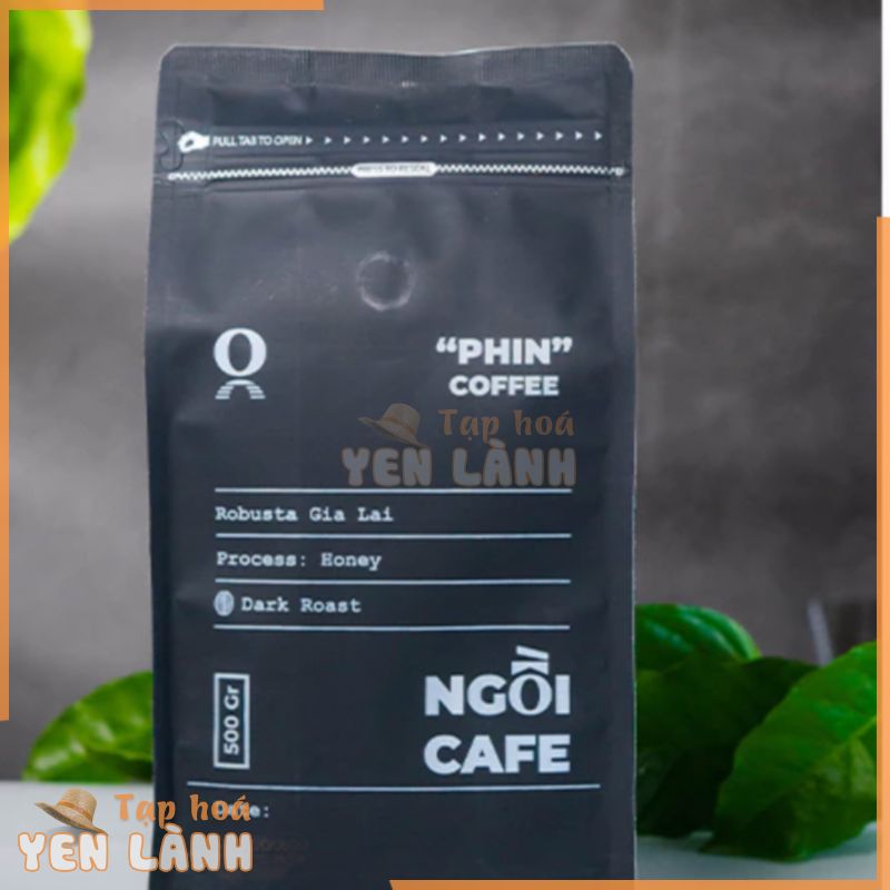 Cà Phê Robusta Nguyên Chất 500G Pha Phin (Bột,Hạt) Hậu Ngọt Đậm Đà Gu Truyền Thống Ngồi Cafe (Túi Zipper, Van Một Chiều)