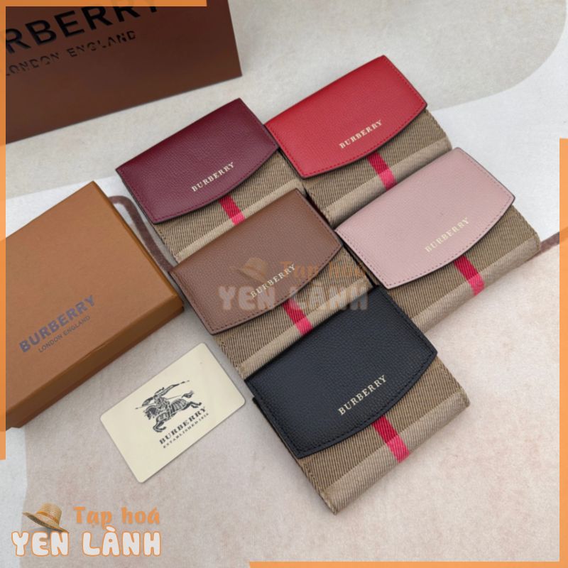 Ví Đựng Thẻ Burberry 2601 Chính Hãng Có Dây Đeo Thời Trang Cho Nữ Ốp