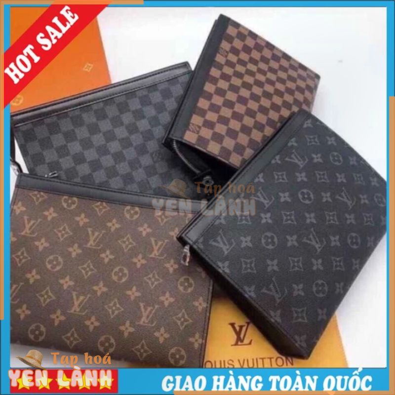 [Hàng Cao Cấp] Ví Cầm Tay Nam LV – Clutch Nam Đẳng Cấp Sang Trọng