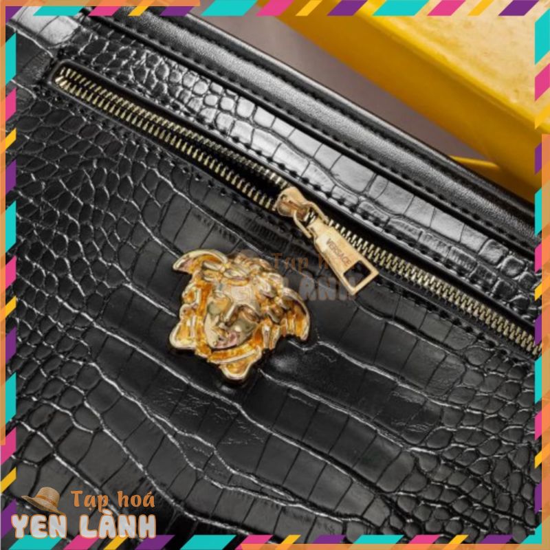 HOTT – CLUTCH VERSACE NAM- VÍ CẦM TAY DA – VCTV01 .