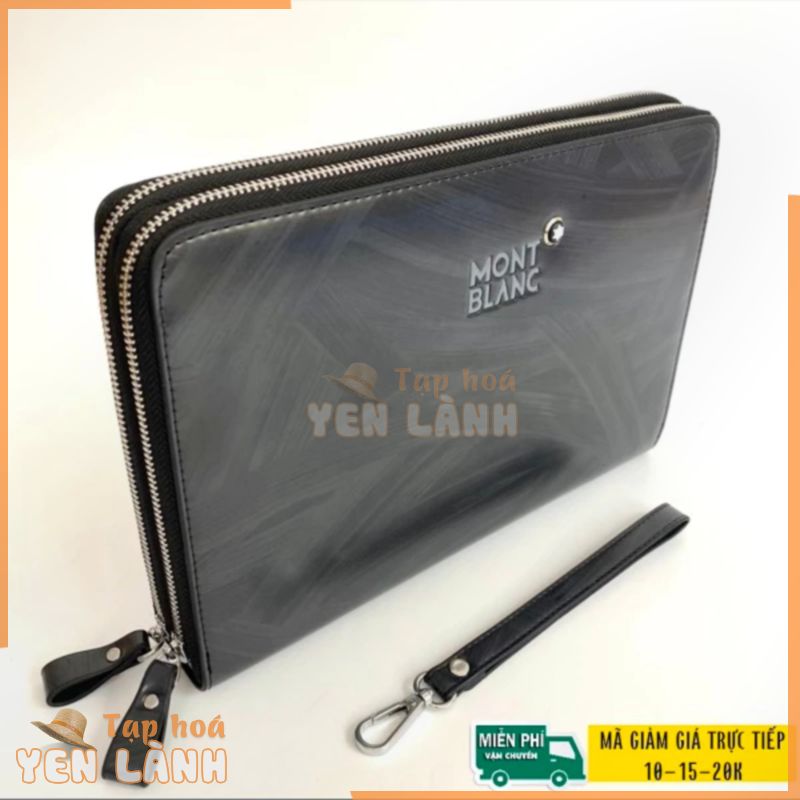 Ví cầm tay nam cao cấp size to 29cm, túi đựng ipad, clutch nam da cao cấp 3 màu sang trọng, Bh 12 tháng 001