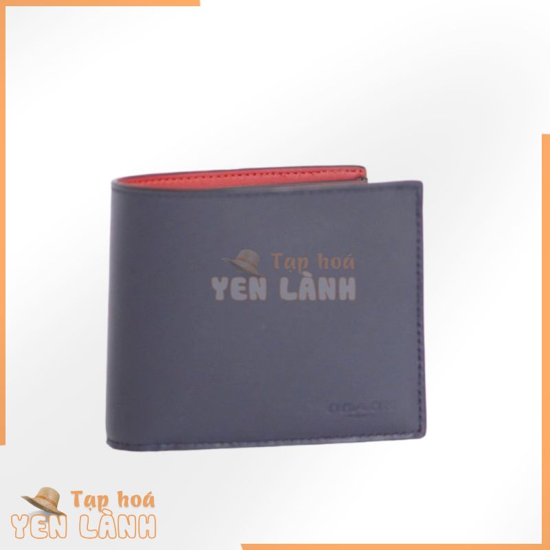 (Authentic 100%) Ví Da Nam Coach 3-in-1 Wallet Chính Hãng