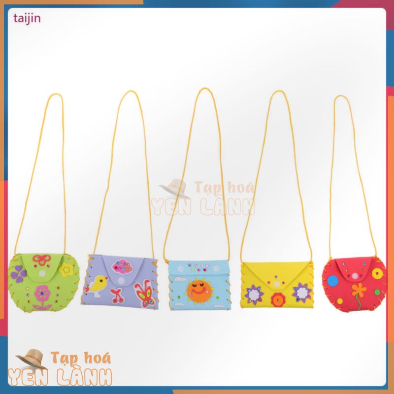 Ví Túi Bảo Quản Handmade Thay Đổi Giá Đỡ Tote Mini Làm Bộ Ví May Đầu Tiên Của Tôi Móc Bộ Dụng Cụ Cho Trẻ Em Túi Xách Chất Liệu Trẻ Em taijin