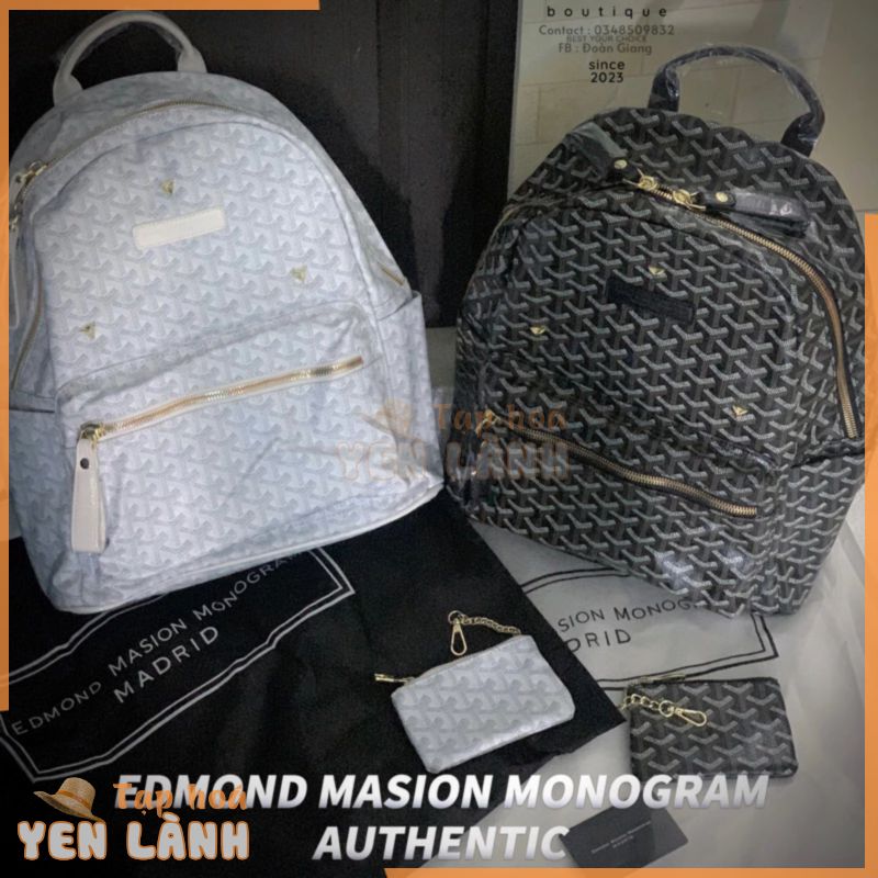 [ Hàng Chính Hãng ] Balo Edmond Masion Monogram Authentic Season1 – DG Boutique