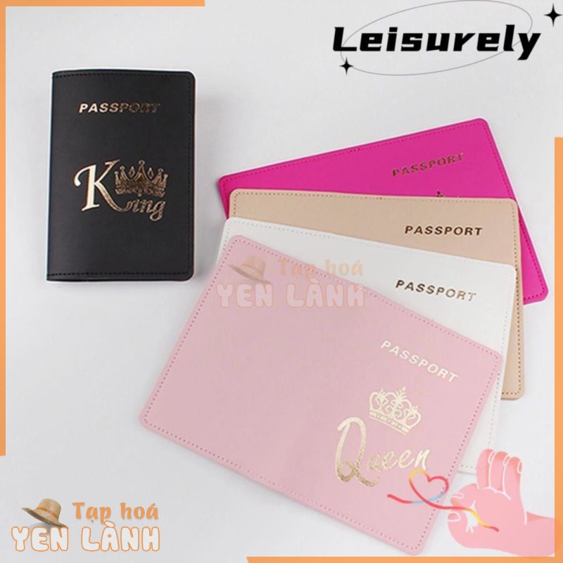 Leily passport cover, túi ví da pu chủ hộ chiếu thẻ tín dụng, túi đựng giấy chứng nhận gói di động unisex