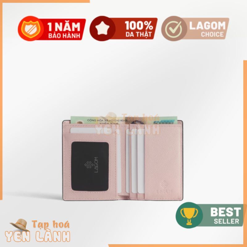 Ví da thật mini LAGOM.ID Wallet