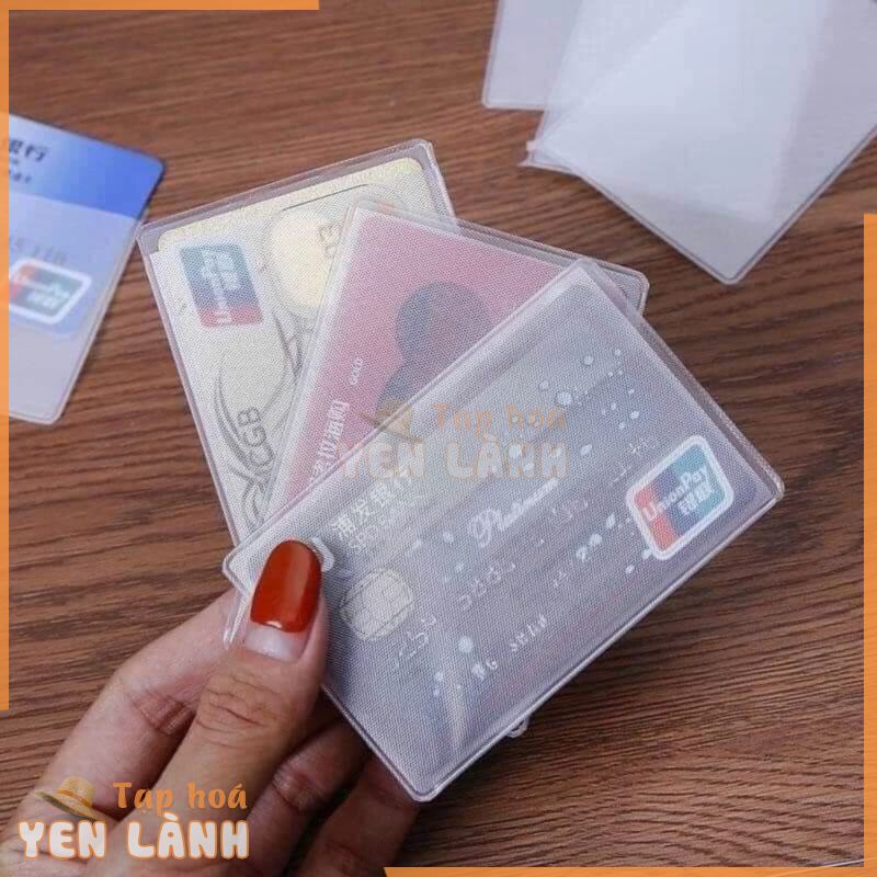 [Xả hàng 1k] Bọc thẻ căn cước , ATM, VISA , master card, CCCD , thẻ hội viên, thẻ tích điểm… thẻ điện tử