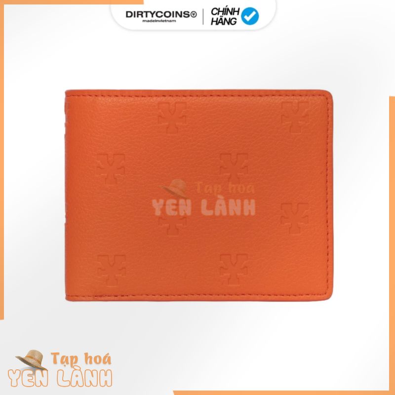 Ví Fold Wallet Y Pattern Embossed – Orange