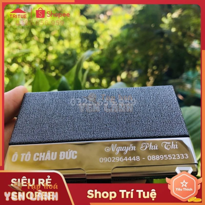 Hộp đựng name card, ATM cho các hãng oto, bán ví đựng danh thiếp khắc tên lấy ngay ở HÀ Nội