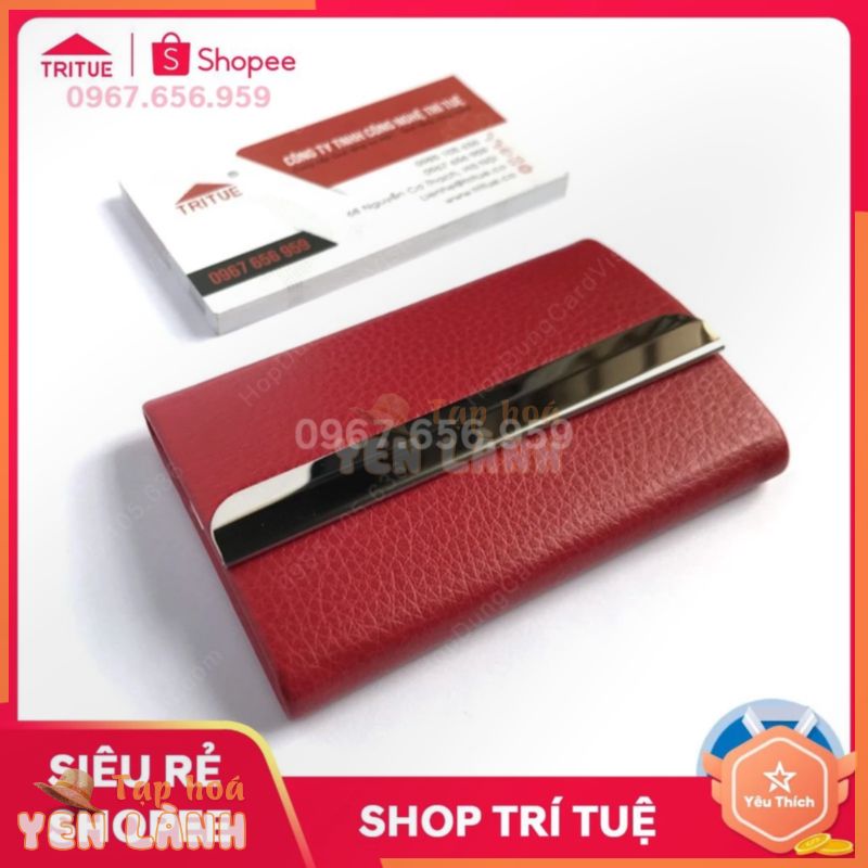 Ví Đựng Card Visit Bằng Da – NHẬN NGAY MÃ GIẢM 5K [ Ví Name Card ] – Hộp Đựng Card Visit Đẹp Cho Nữ