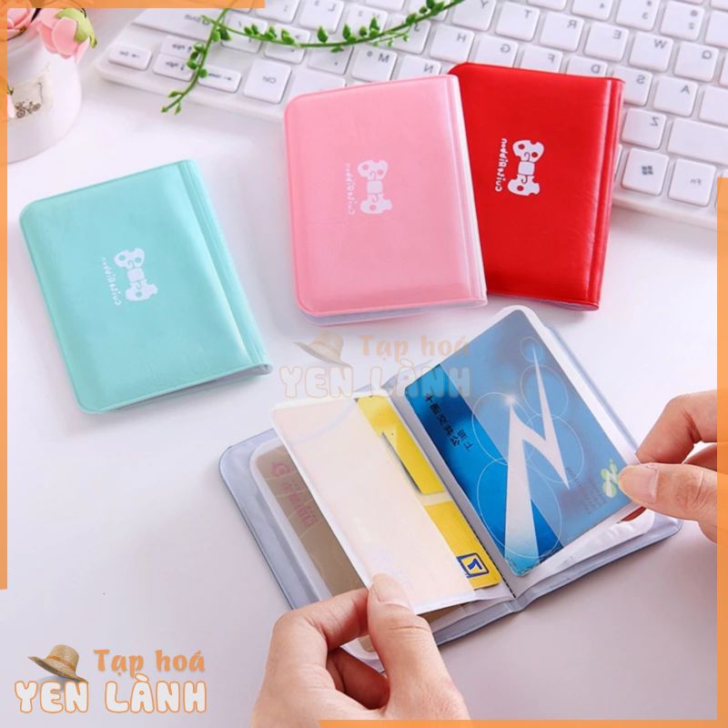 [HÀNG CÓ SẴN] Ví Đựng Thẻ Xe Buýt KIỂU HÌNH NƠ Dễ Thương, Thẻ Ngân Hàng, Name Card – Bóp Để Thẻ