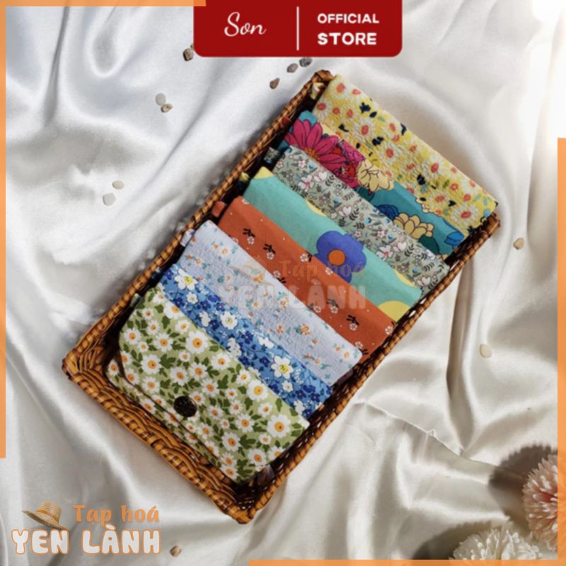 Ví Handmade Mini 2 Ngăn Đựng Vừa Thẻ, Tất Cả Các Loại Giấy Tờ