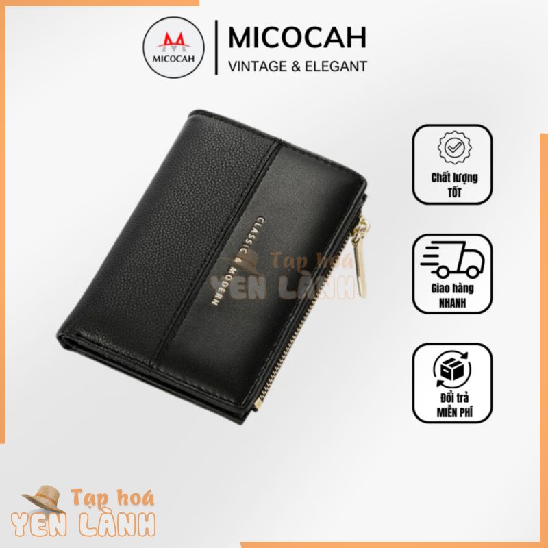 Ví Nữ Ngắn Mini Cầm Tay TAILIAN Đựng Tiền Đựng Thẻ Nhỏ Gọn Da Cao Cấp Cực Đẹp TL09 – Micocah Mall