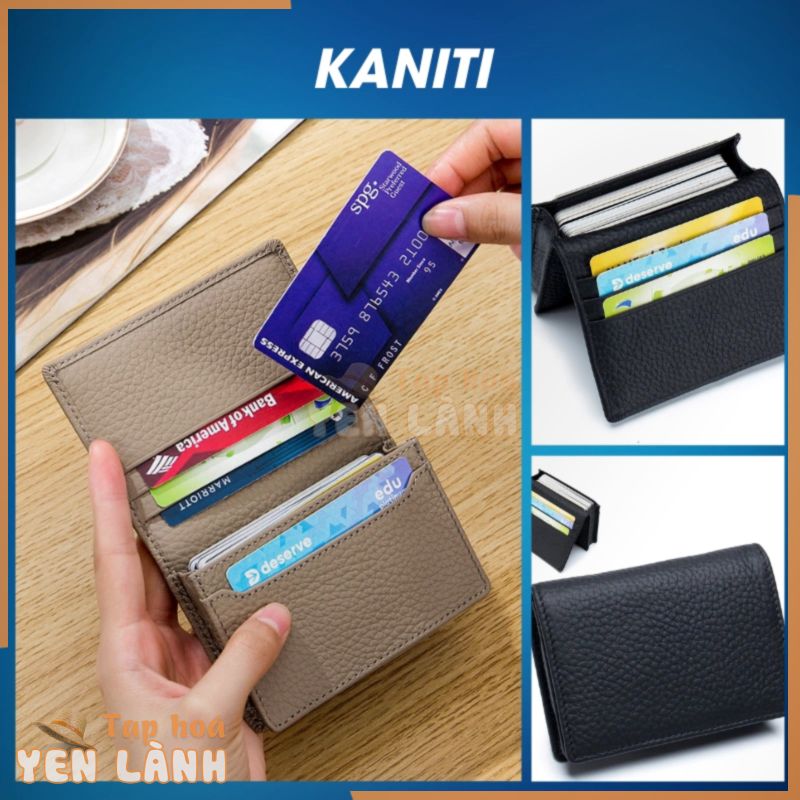 Ví Đựng Thẻ Card Mini Đa Năng, Hộp Đựng CCCD, Thẻ Visa, ATM Nhỏ Gọn Cầm Tay – V217