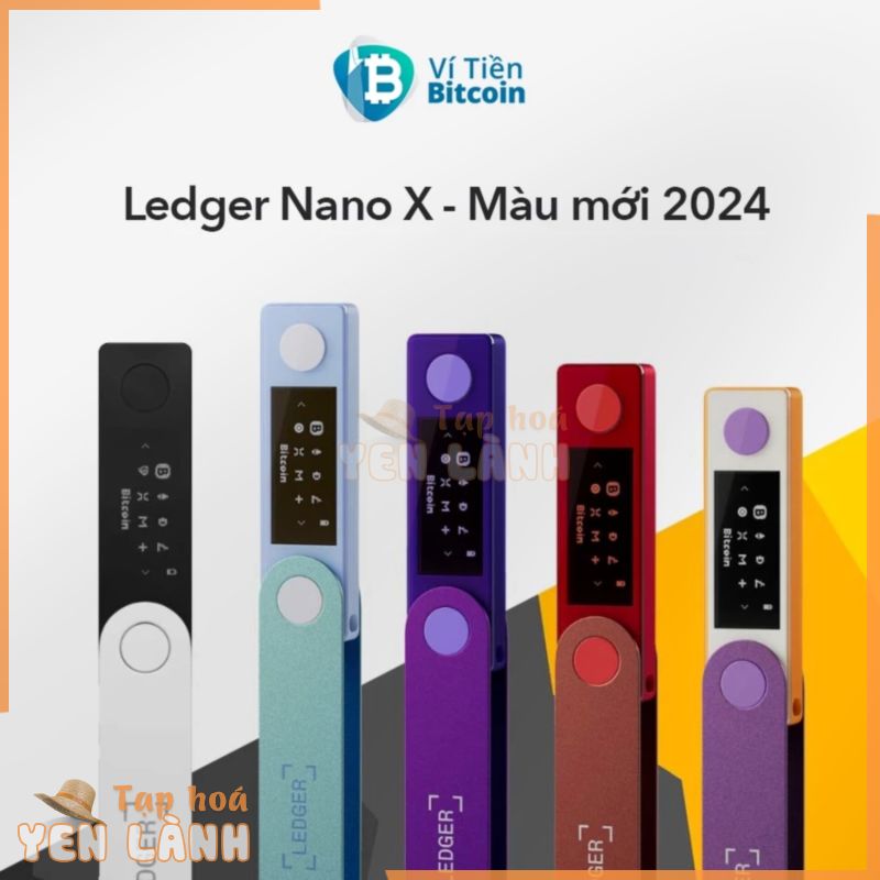 Ví lạnh Ledger Nano X chính hãng Pháp