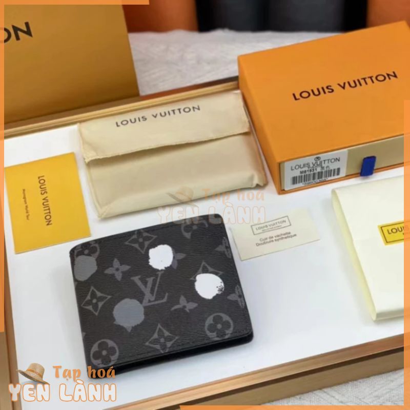 Ví Louis Vuitton là hàng thật 100%, ví da nam LV, [có hộp] Túi đựng thẻ mới bắn trực tiếp độc quyền M81931