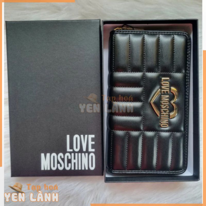 Ví Love Moschino auth sale, fullbox