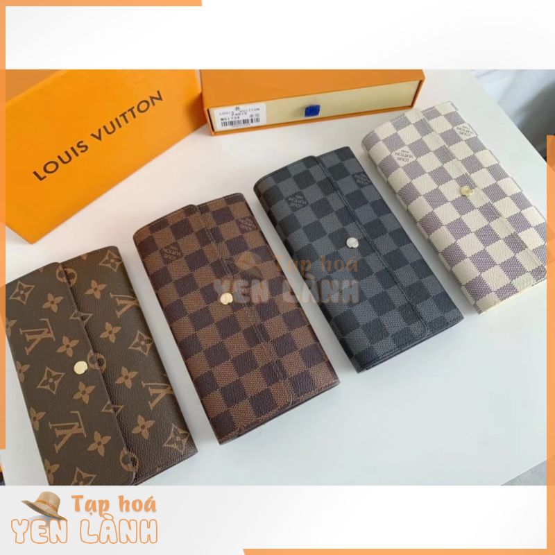 Sẵn sàng giao hàng Ví dài mới dành cho nữ Louis Vuitton LV Ví Monogram có hộp M58101