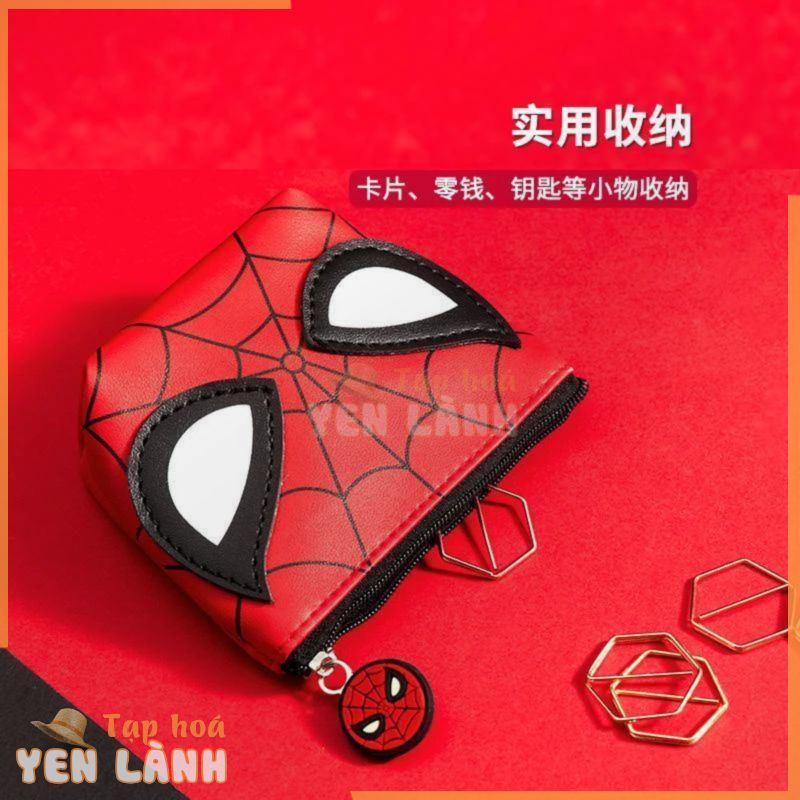 Ví Đựng Tiền Xu miniso miniso marvel trapezoidal Hoạt Hình Dễ Thương