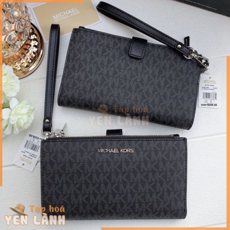 Ví micheal kors chính hãng (5 màu : nâu , trắng, đen, cam,hồng)