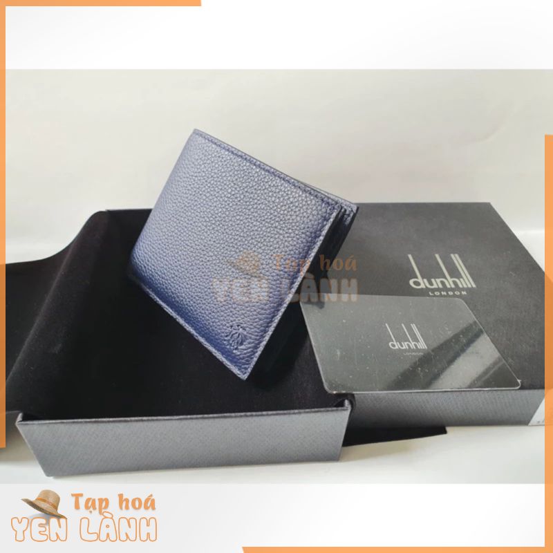 Ví da nam Dunhill Blue Leather Wallet