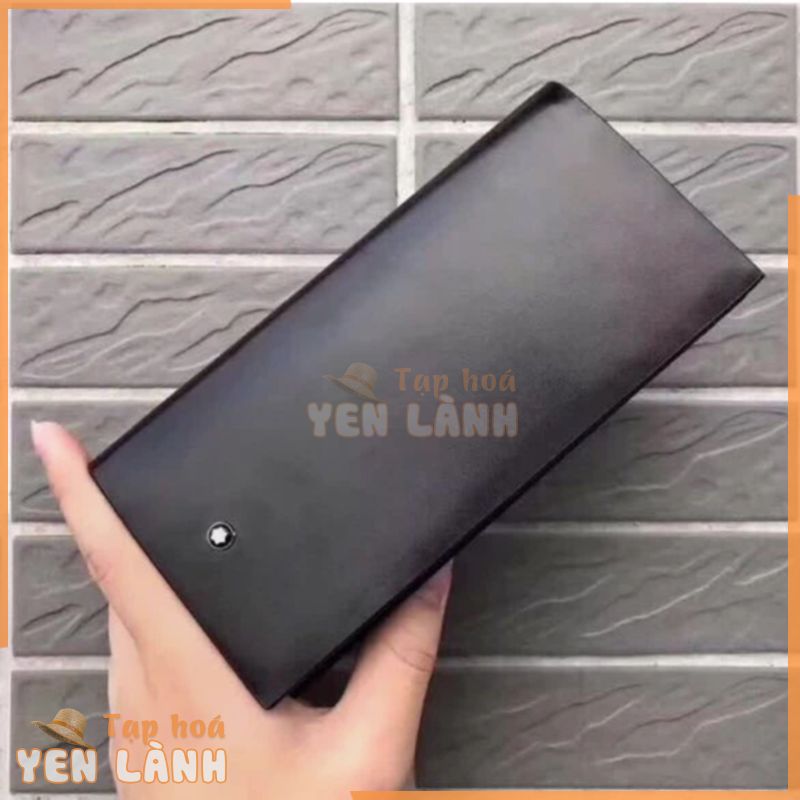 Montblanc 100% original authentic physical shooting fashion ví dài 23010-1 sẵn sàng giao hàng (có hộp)