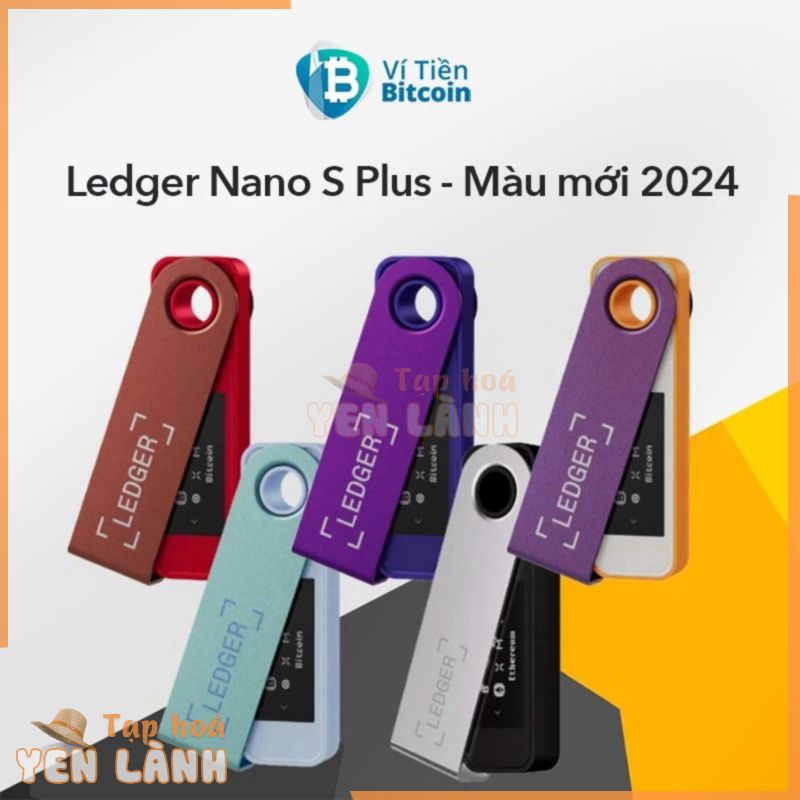 Ví lạnh Ledger Nano S Plus chính hãng Pháp