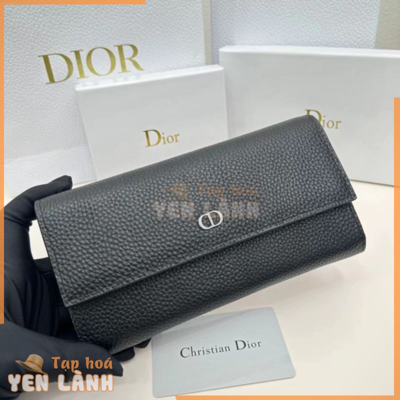 Dior ví nữ hàng hiệu chất lượng cao ví nữ dài 2023 mới ví da thời trang cao cấp ví da dung tích lớn