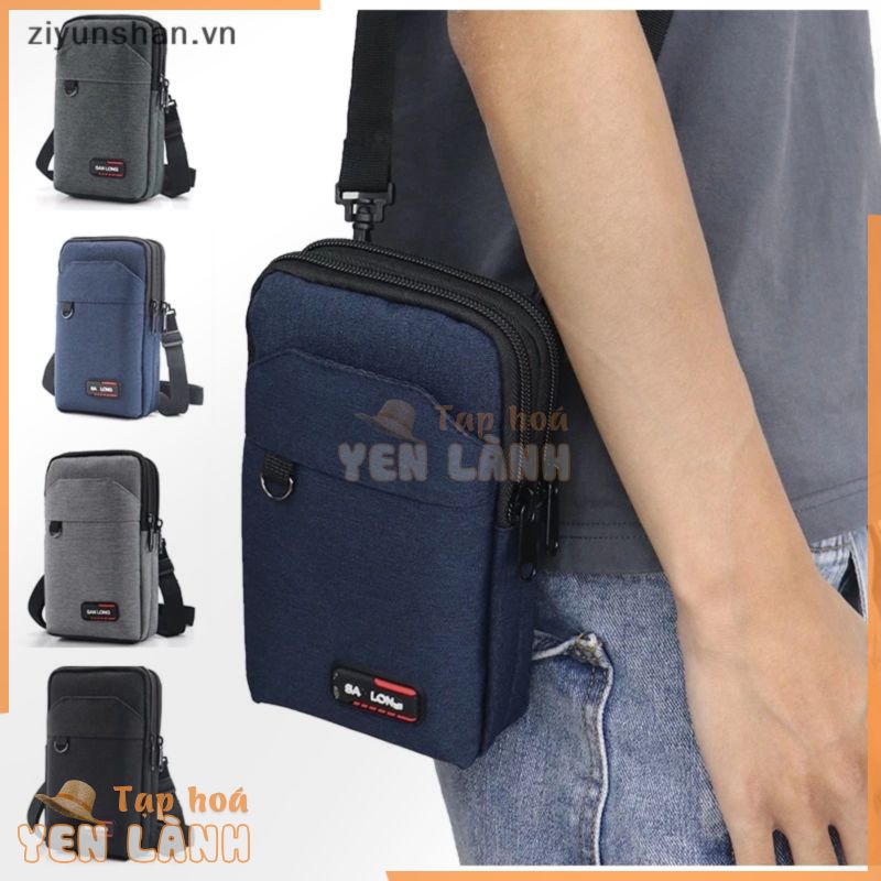 Ziyunshan túi thắt lưng không thấm nước ví đơn / hai lớp ngoài trời quân đội eo fanny pack vn