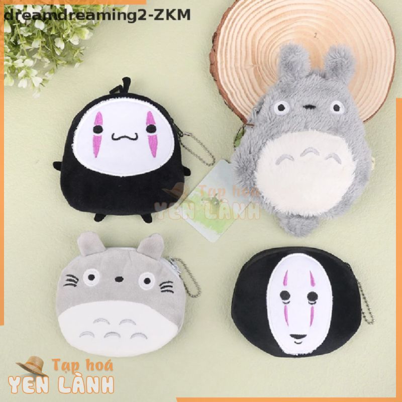 Móc Khóa / Ví Tiền Xu Hình Búp Bê Anime Totoro Hóa Trang Mới [zkm]