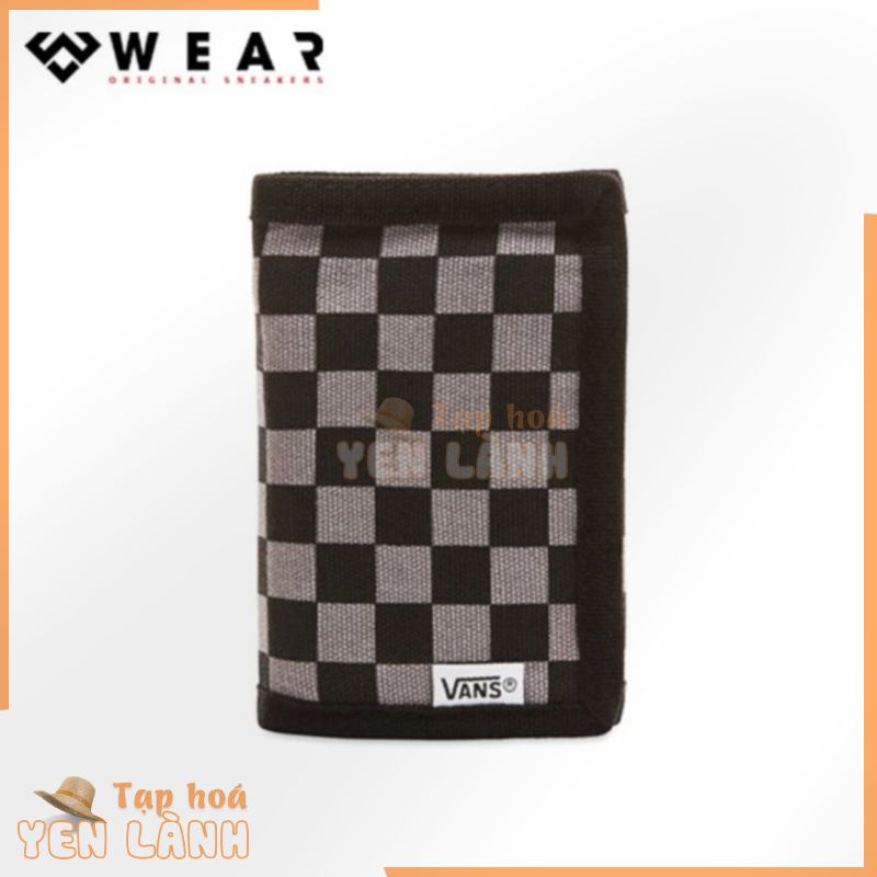 Ví Vans Black and Gunmetal Grey Wallet – VN000EJAK0J