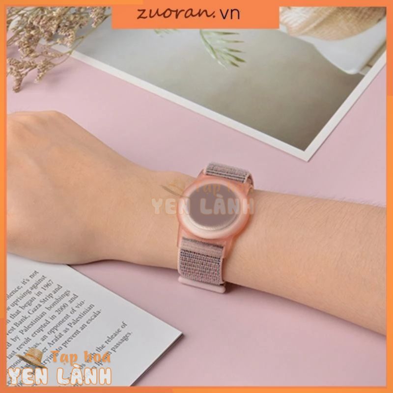 Zuoo Có Thể Điều Chỉnh Dây Đeo Tay Nylon Vòng Tay Bảo Vệ Trẻ Em GPS Theo Dõi Chống Mất Cho Dây Bảo Vệ Cho AirTag