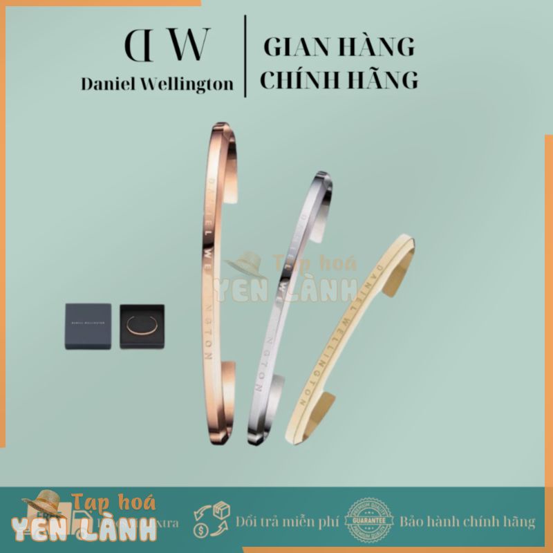 Vòng Đeo Tay Uni [Chính Hãng] Daniel Welington Classic Cuff V1 DW Hàng Hiệu – 3 màu Thời Trang Gold, Rose Gold, Silver