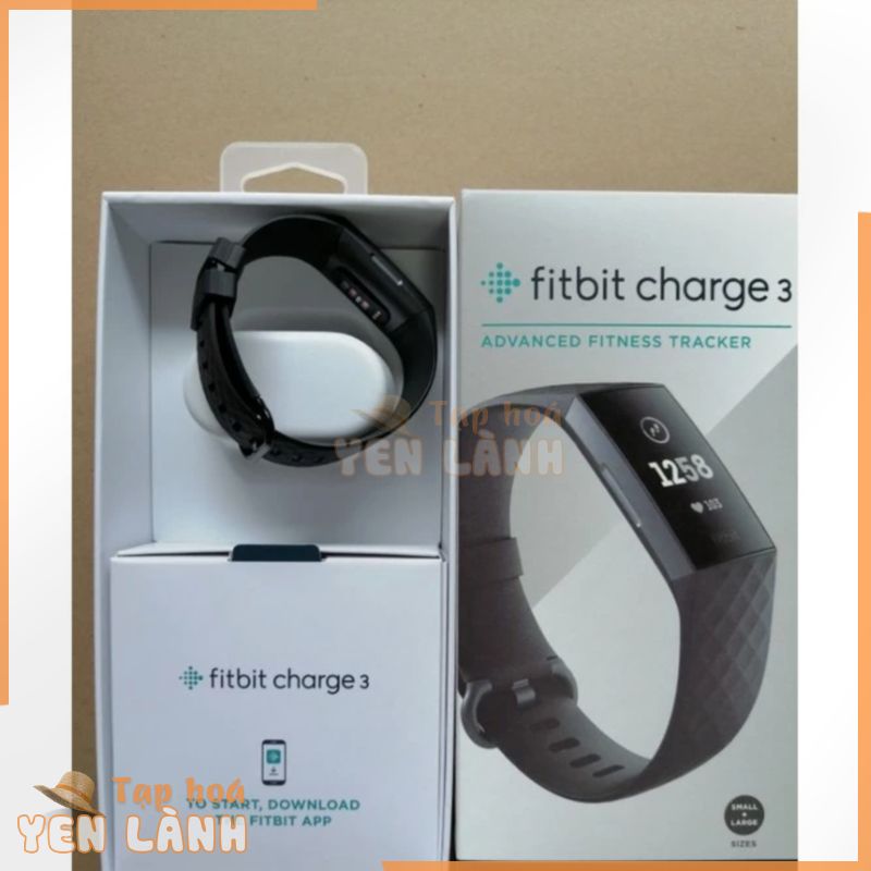 Đồng hồ Fitbit Charge 3 vòng đeo tay thông minh theo dõi nhịp tim GPS định vị GPS