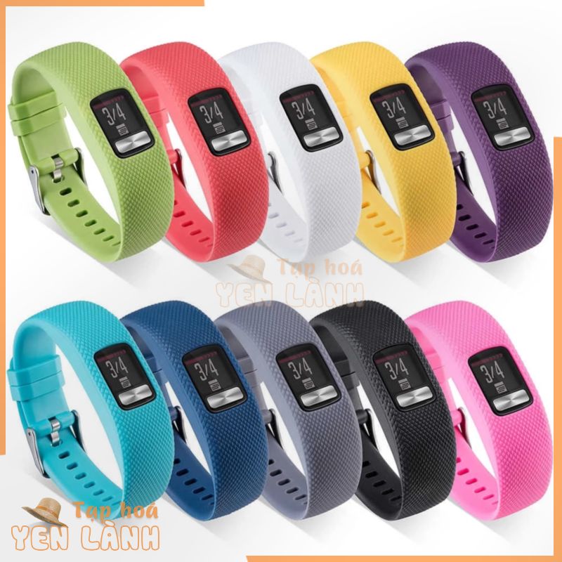 Dây đeo cổ tay mềm cho vòng đeo tay GARMIN VIVOFIT 4 Vivofit4 Vòng đeo tay Đồng hồ thông minh Hoạt động Thể dục