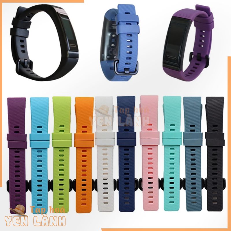 Đối với huawei band 4 pro 3 3pro vòng đeo tay thông minh silicone dây đeo đồng hồ thay thế dây đeo cổ tay cho phụ kiện đồng hồ huawei 3/3 pro