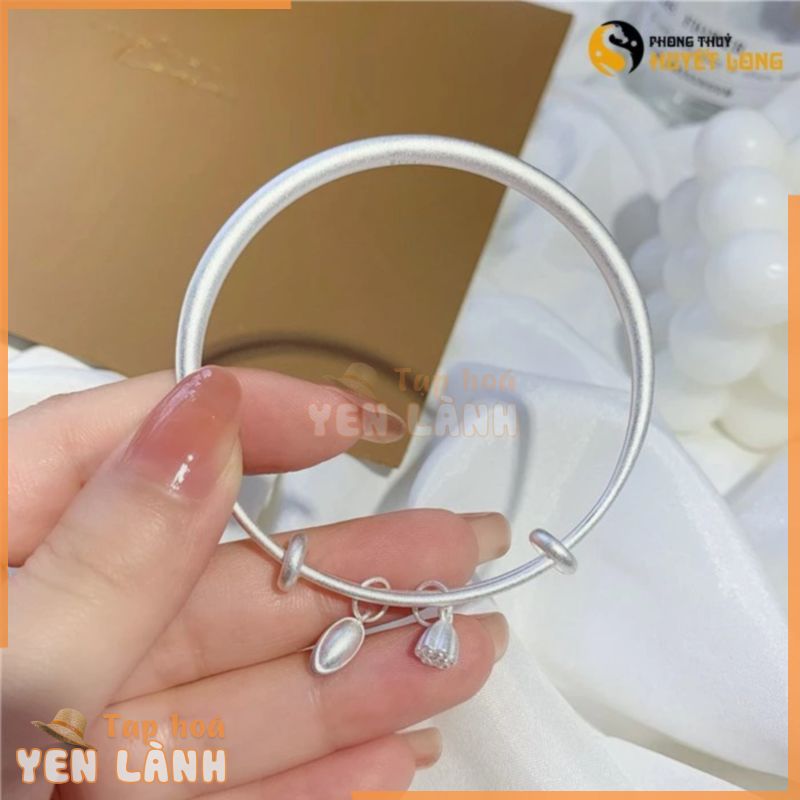 Vòng Tay Bạc Nữ s925 Kiểu Đơn Giản, Lắc Bạc Nữ Cao Cấp Thời Trang, Vòng Đeo Tay Bạc Hàn Quốc