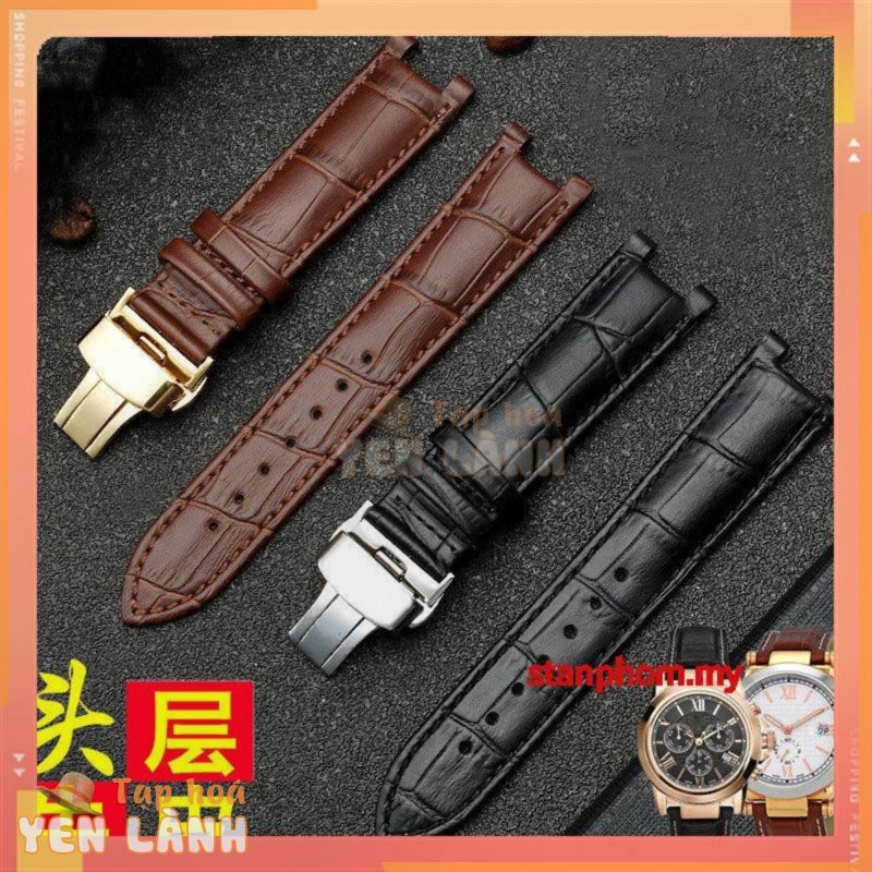 Dây Đeo Đồng Hồ Bằng Da Thật Họa Tiết Gucci Sang Trọng Cho Nam Và Nữ133309 Vòng Đeo Tay Ya1332 20 22mm 0321