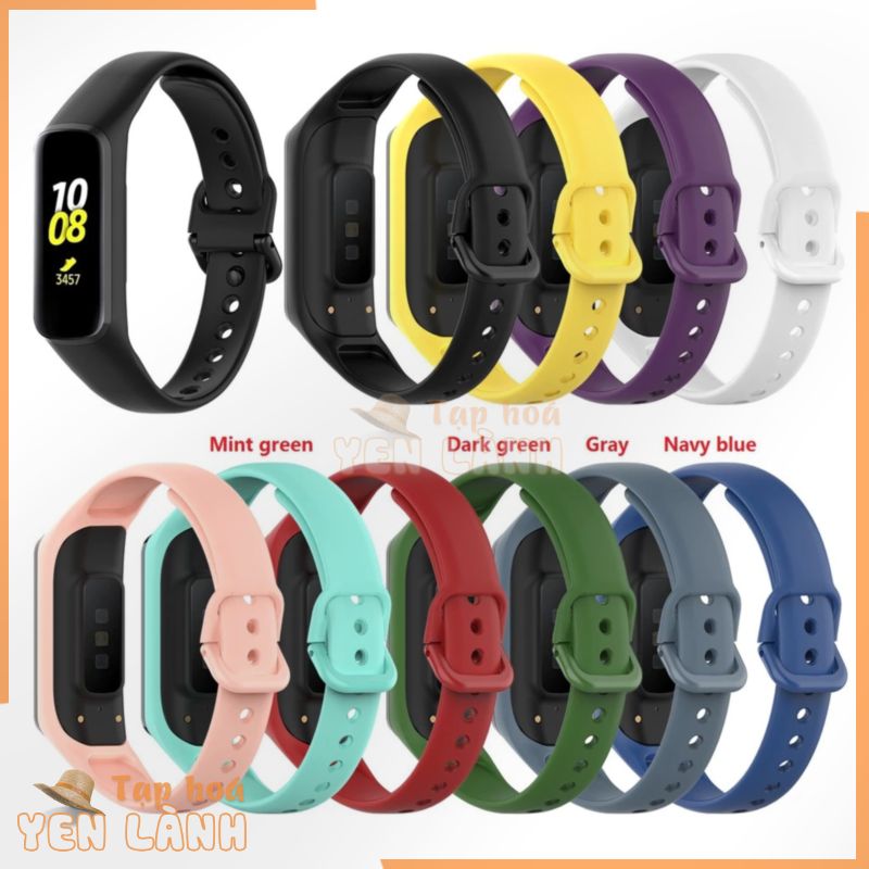 Vòng dây đeo tay bằng silicon cho đồng hồ Samsung Galaxy fit e R375