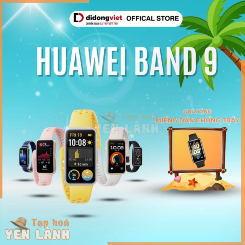 Vòng đeo tay thông minh Huawei Band 8/Band 9 Chính hãng | Bảo hành 12 tháng