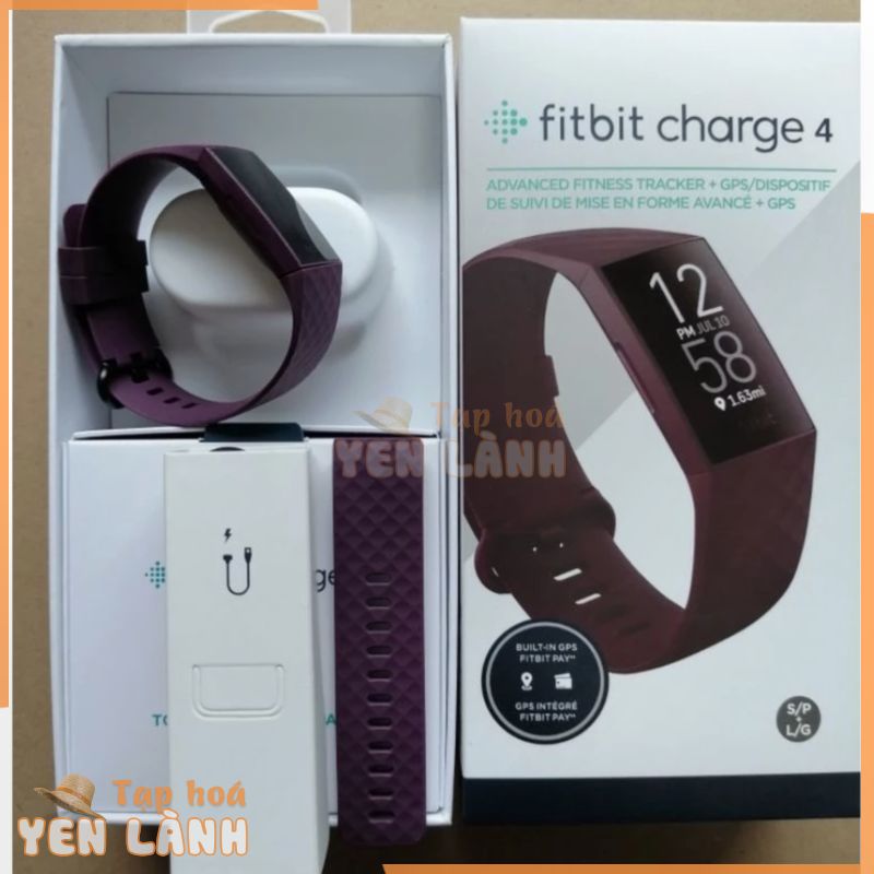 Fitbit Charge 4 thể thao thể dục vòng đeo tay thông minh