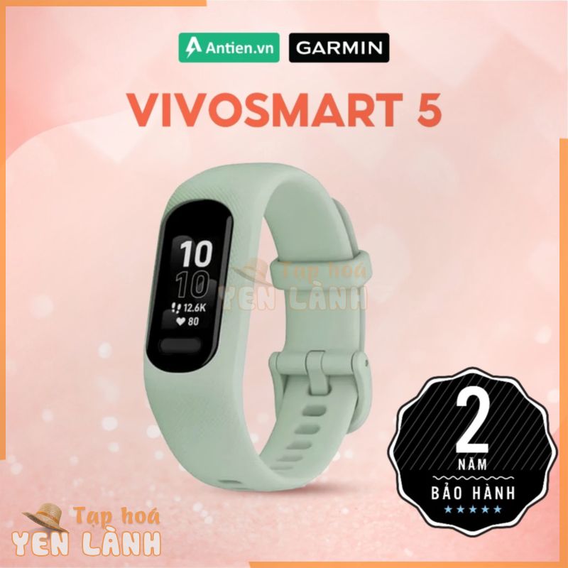 Vòng đeo tay thông minh Garmin Vivosmart 5 | Hàng chính hãng BH 12 tháng