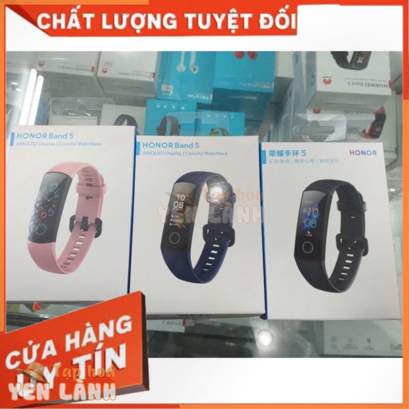 Vòng Đeo Tay Thông Minh Theo Dõi Vận Động Honor Band 5 – Chính hãng .