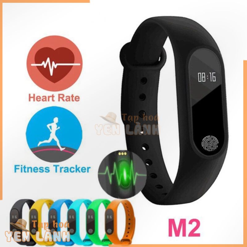 [Free ship] Vòng Đeo Tay Thông Minh Smartband M2 – Theo dõi nhịp tim