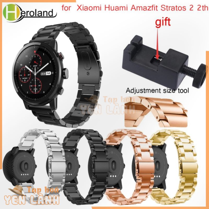 Vòng đeo tay cho đồng hồ Xiaomi Huami Amazfit Stratos 3 / 2 / 2s /Amazfit GTR 47mm strap 22mm